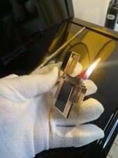 S. T. Dupont Feuerzeug Lighter Linie 1 Klein Chinalack / Gold ( Überholt )