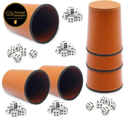 Würfelbecher set für - würfelbecher,