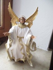 Krippenfigur Gloriaengel Verkündigungsengel Engel bekleidet