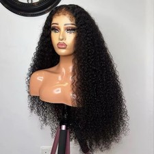 Lockige HD Lace Front Echthaar