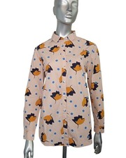 Boden Damen Bluse Blumen