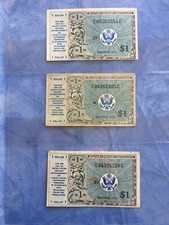 Banknote 1 Dollar Military