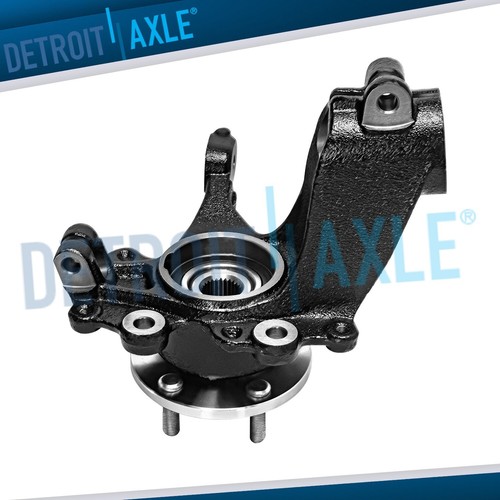Front driver steering knuckle - driver,