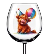 12x bunte Baby Highland Kuh