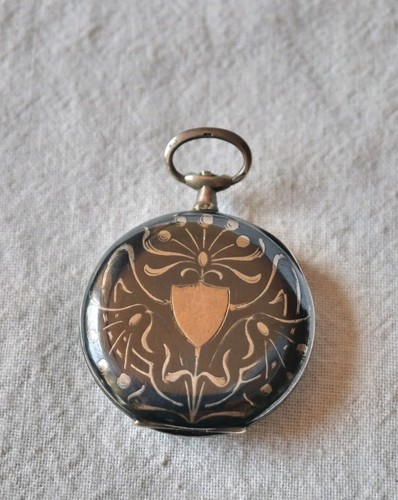 Alte taschenuhr 800 silber - alte,