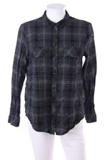 Q/S designed by s.Oliver Shirt Blouse Checked Glitter D 38 blue black silver