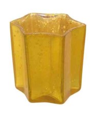 Glas teelicht stern 8cm - stern, ca.