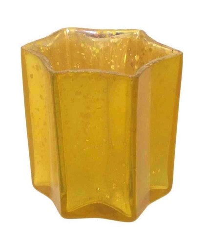 Glas teelicht stern 8cm - stern,