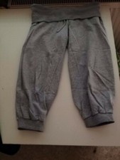 Fishbone Sporthose in grau