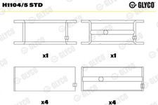 Glyco h1104 std - glyco,