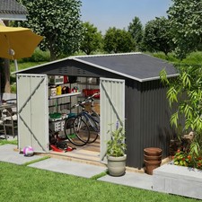 Gartenhaus Gerätehaus eräteschuppen Metall Pultdach Satteldach incl. Fundament
