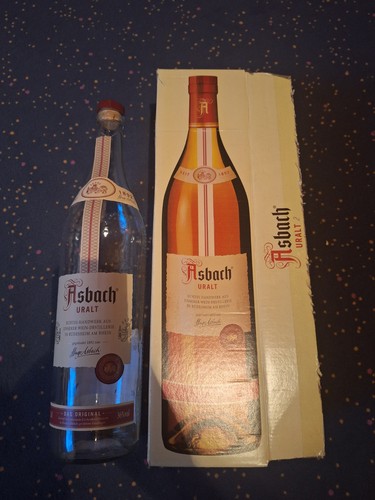 Verkauf 3liter asbach flasche - asbach,