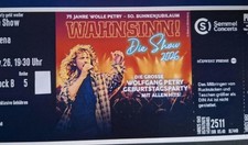 Wolfgang Petry 3 Konzertkarten