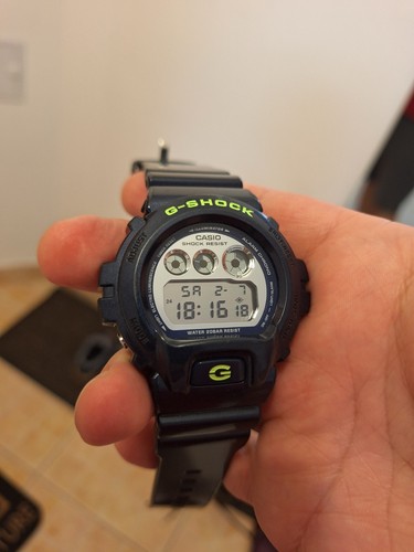 Casio shock dw6900mr - g-shock,
