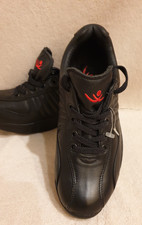 Chung Shi AuBiomo Stafild Damen Sneaker echt Leder Schwarz Gr.35 (35.5) NEU