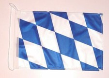 Bootsflagge Bayern Raute