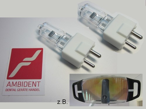 Ersatz halogen lampe birne - 2x,