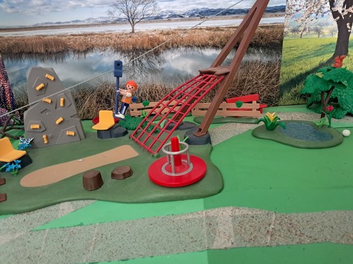 Playmobil spielplatz set - spielplatz,