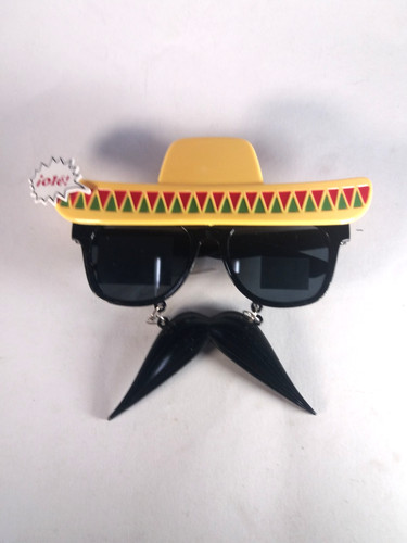 Sombrero brille mit - sombrero,