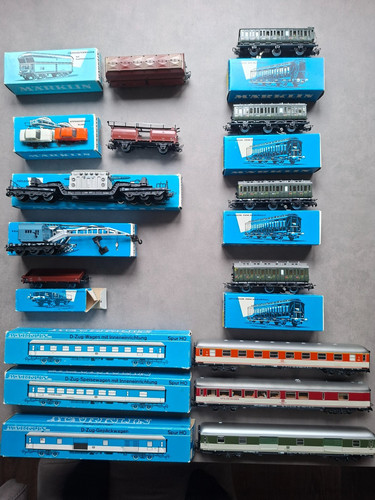 Diverse eisenbahnwagons - diverse,