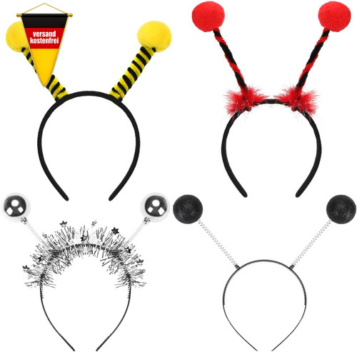 Karneval haarreif set bienen - haarreif,