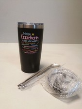20oz 600ml Vakuum Kaffee Becher aus Edelstahl Erzieherin Erzieher Geschenk