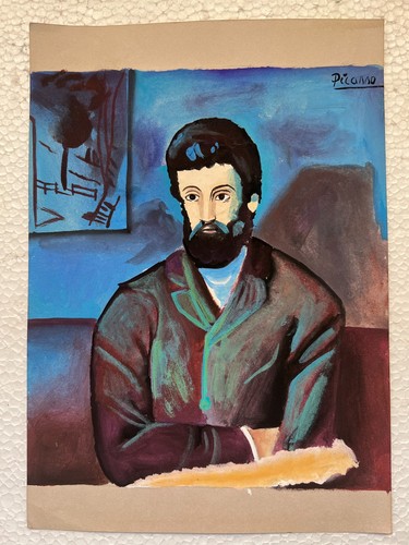 Pablo picasso zeichnung auf - pablo,