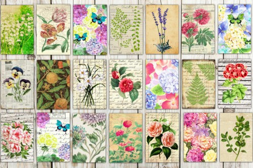 Atc scrapbook papier - 39,