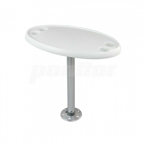 Bootstisch oval für - , boot