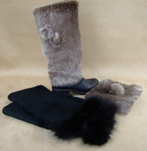 Beinstulpe fellstiefel stulpen - beinstulpe,