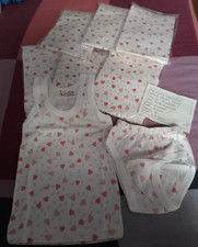 7 x DDR Mädchen Garnitur Slip u.Unterhemd Gr.92 Neu ovp Baumwolle vintage China