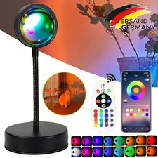 Sunset Lamp Projection