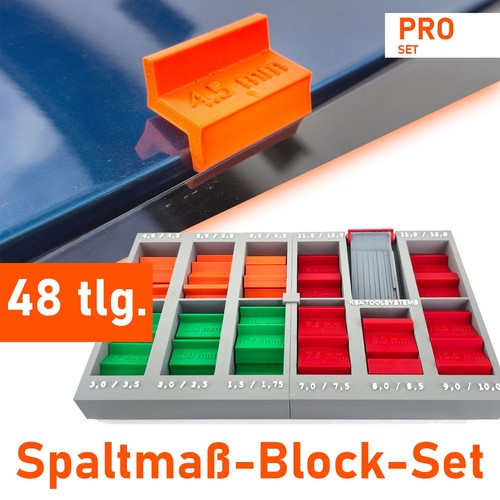 Spaltmaßblöcke set tlg - set, 48