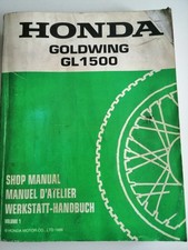 Honda GL 1500 Goldwing Motorrad Werkstatt-Handbuch 1988 Volume 1 Inh.: 1 bis 12