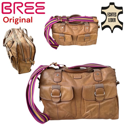 Vintage bree echtes leder - echtes,