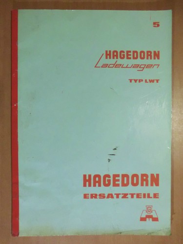 Ersatzteilliste hagedorn - ersatzteilliste,