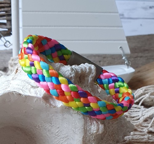 Armband regenbogen segeltau - "regenbogen",