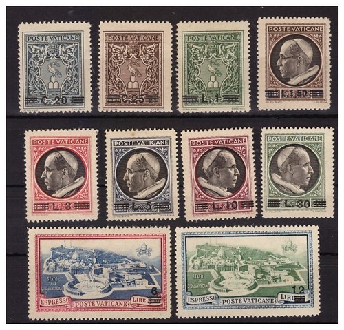 Vatican 1946 medaillons - vatican,