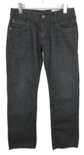 Tom Tailor New Dennis Bootcut Herrenjeans W31/L32 Whiskers Zip Fly Dunkel