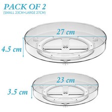 4 Stück Drehteller Organizer