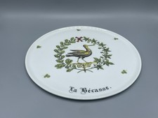 Tortenplatte - Platte - Porcelaine d'Auteuil Chambord - la Becasse 30,8 cm - TOP