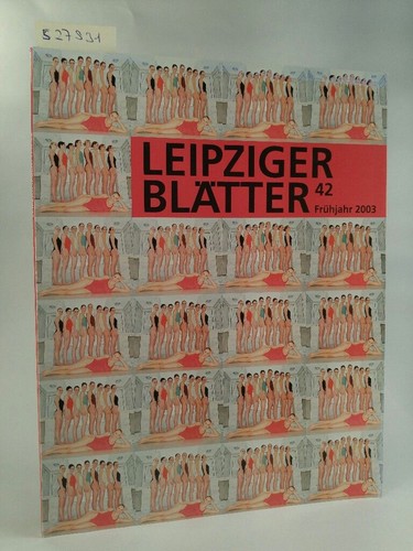 Leipziger blätter heft 42 - leipziger,
