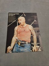 TPEEP51 MAGAZIN BILD 11X8" ROSE TATTOO 