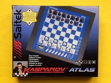 SAITEK Kasparov SCHACH Computer ATLAS Neu OVP 80 16