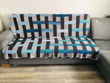 Granny Square Decke DIY Baumwolle 135x190cm Plaid Häkeldecke Kuscheldecke