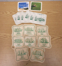 Bierdeckel 16 Stück Jever Stadt Jever 1536-1986 alte Segelschiffe Werbung beer