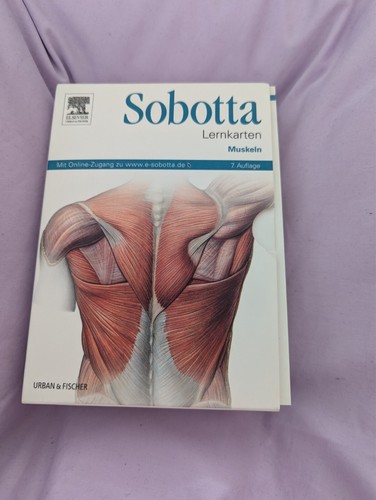 Sobotta lernkarten muskeln - lernkarten,