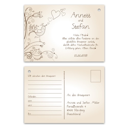 Ballonkarten hochzeit extra - ballonkarten,