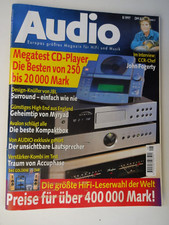 AUDIO 8/97, AVALON MONITOR,MYRYAD MC 100,MI 120,ACCUPHASE C 265,P 450,DYNAUDIO 8