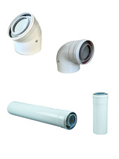  DN 60/100mm Abgasrohr